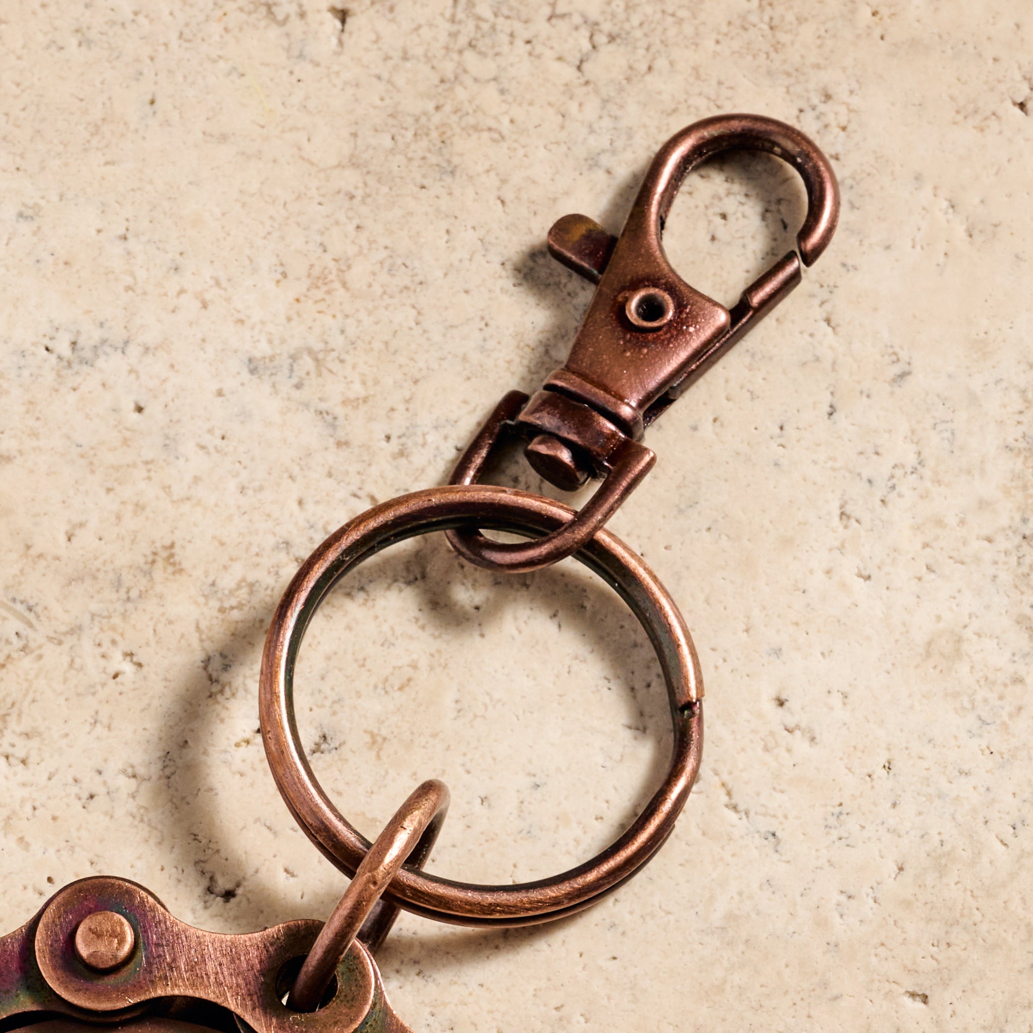 Bike Chain Bottle Opener Key Clasp - Ten Thousand Villages