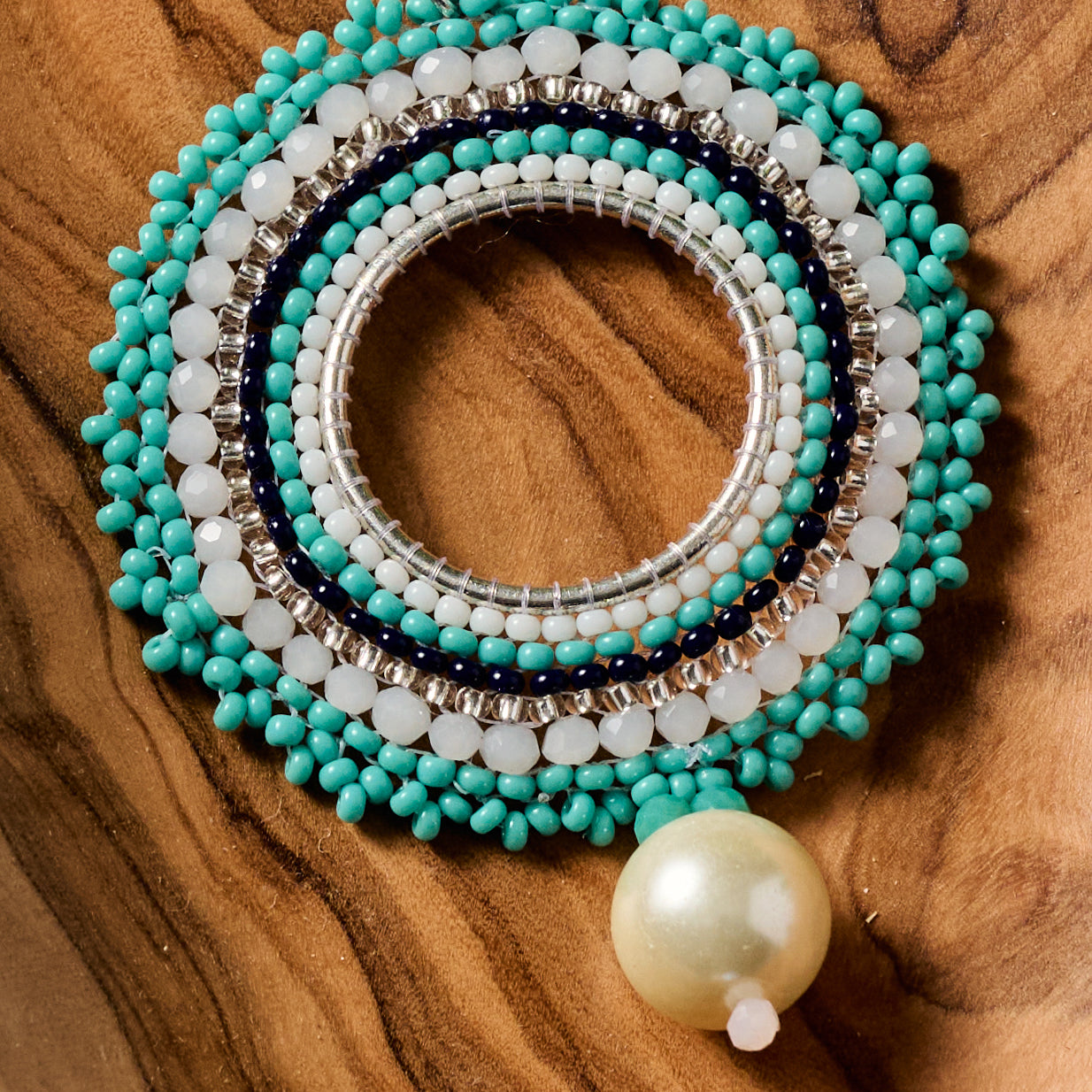 Lahar Bead Pendant Necklace - Ten Thousand Villages