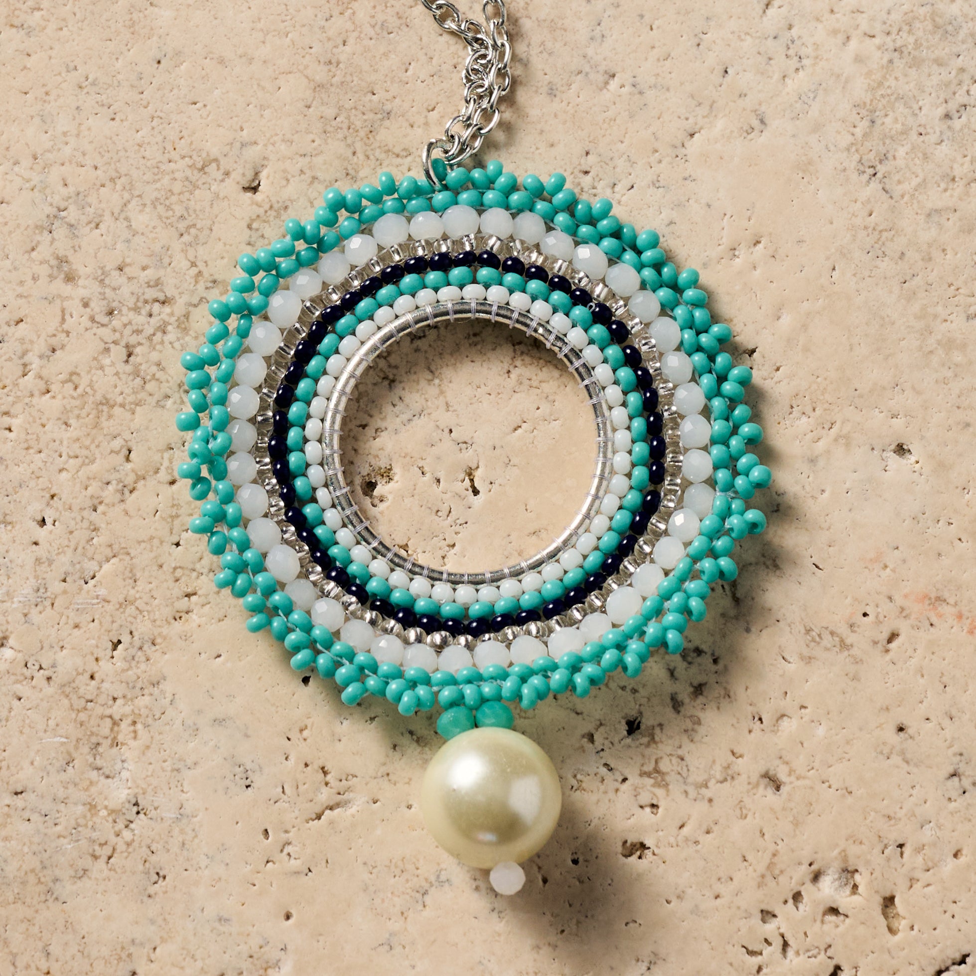 Lahar Bead Pendant Necklace - Ten Thousand Villages