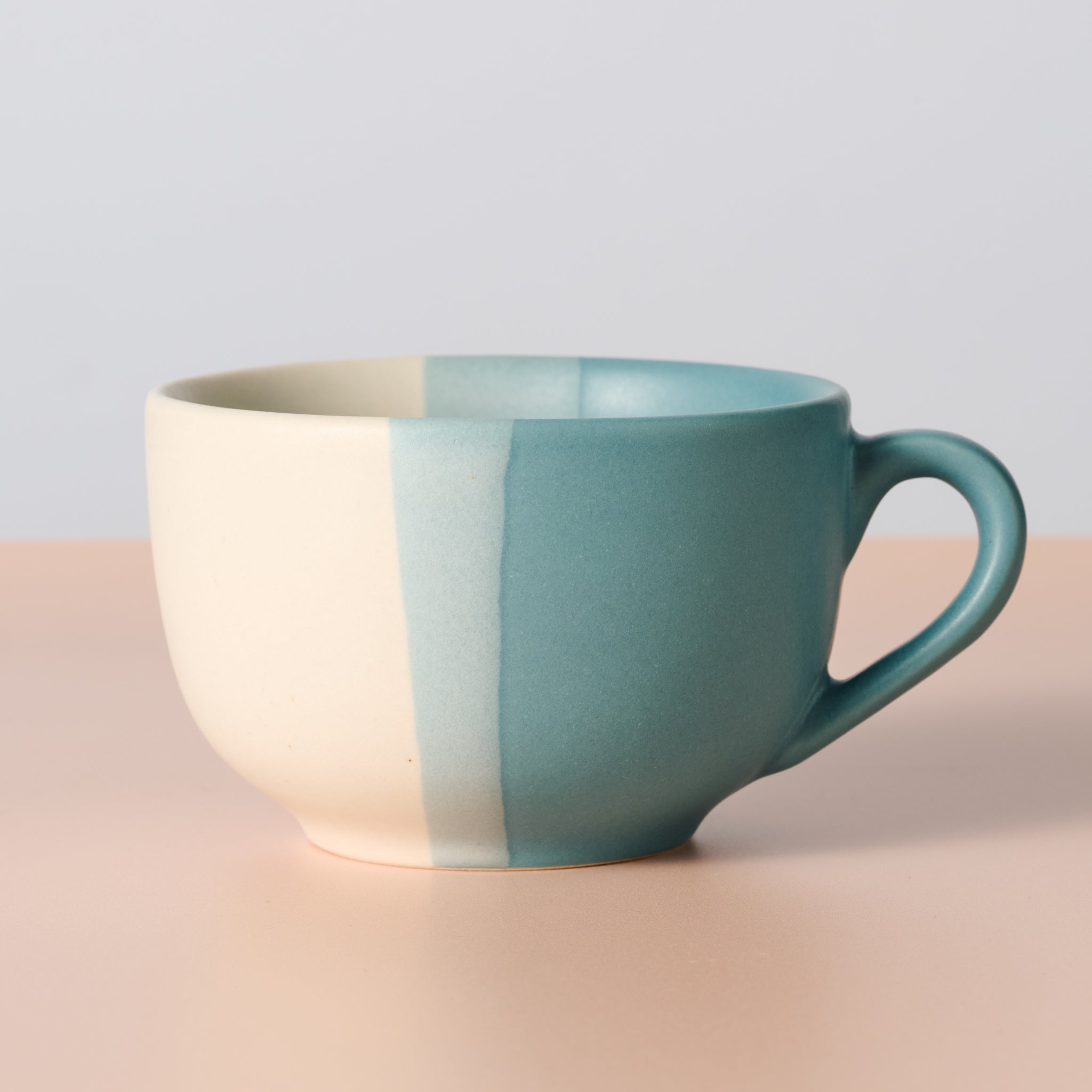 Pheeka Striped Jumbo Mug with Spoon - Ten Thousand Villages