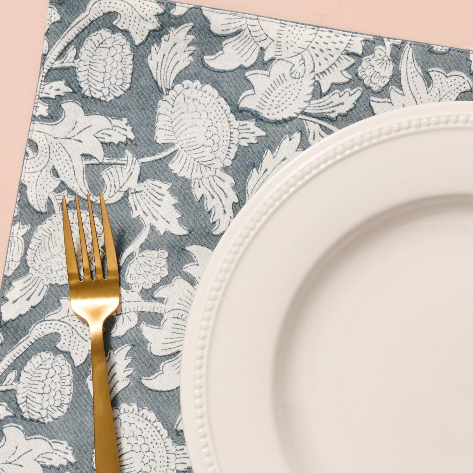 Baadal Blockprint Placemat - Ten Thousand Villages