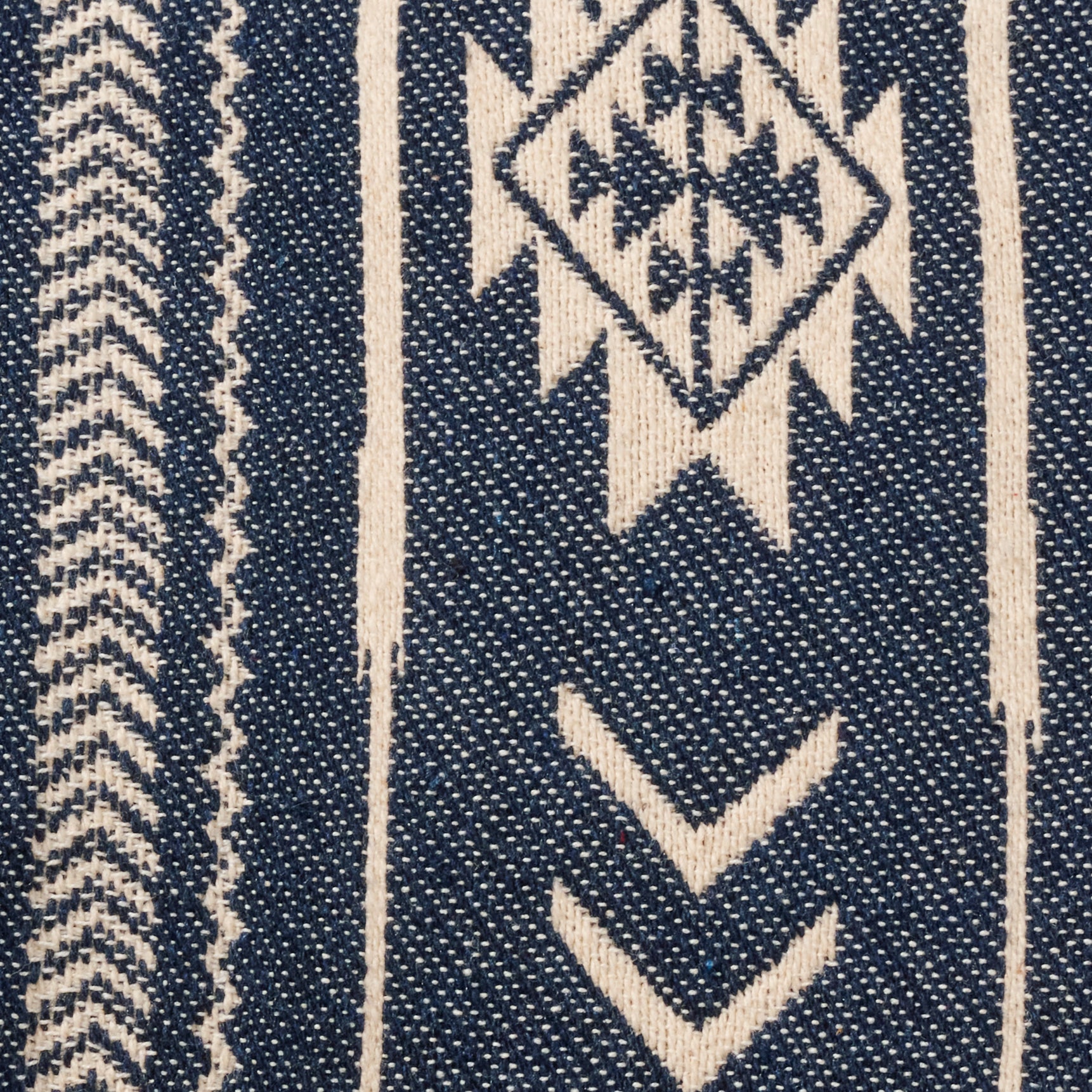 Dhari Drop In Bag - Blue - Ten Thousand Villages