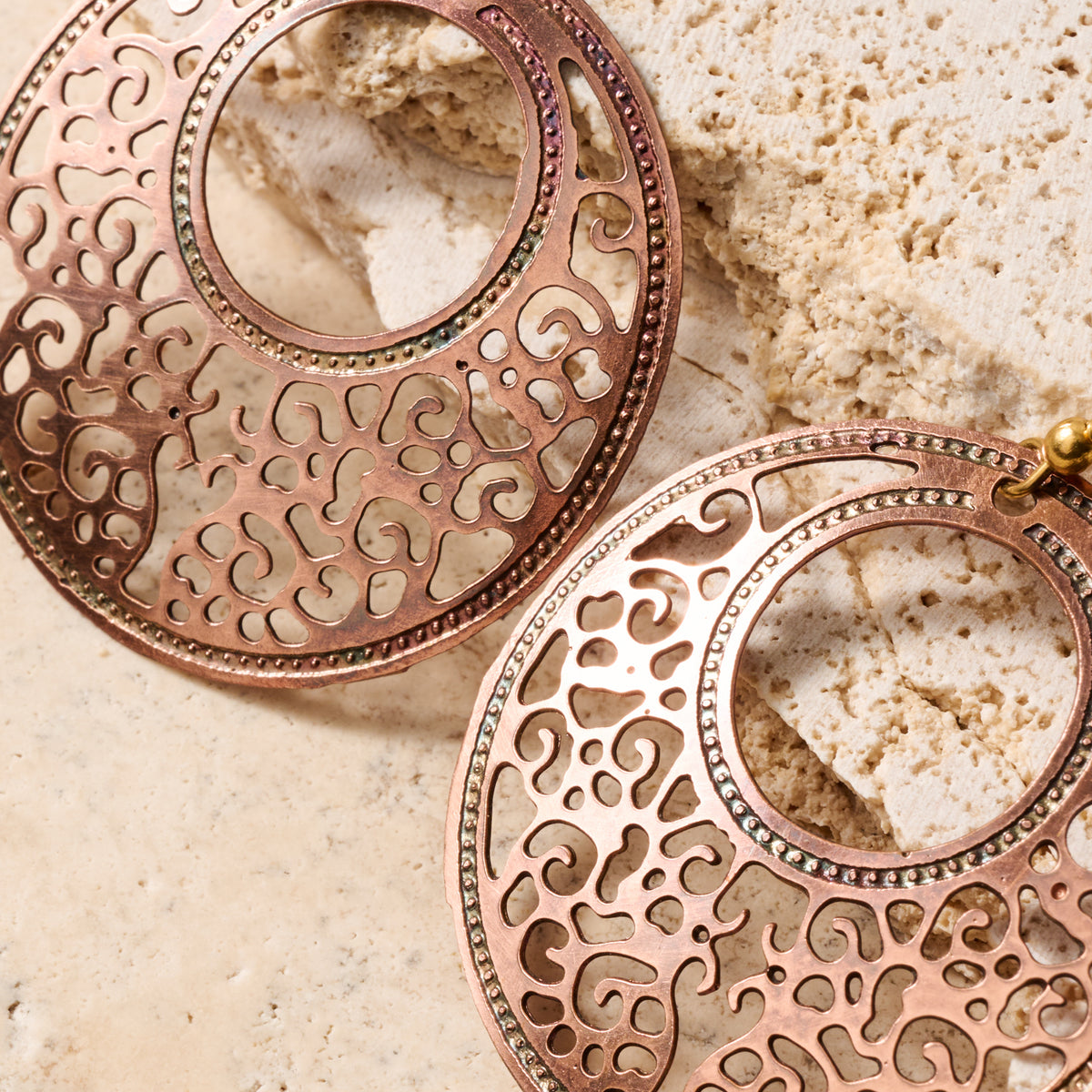Kopara Filigree Earrings - Ten Thousand Villages