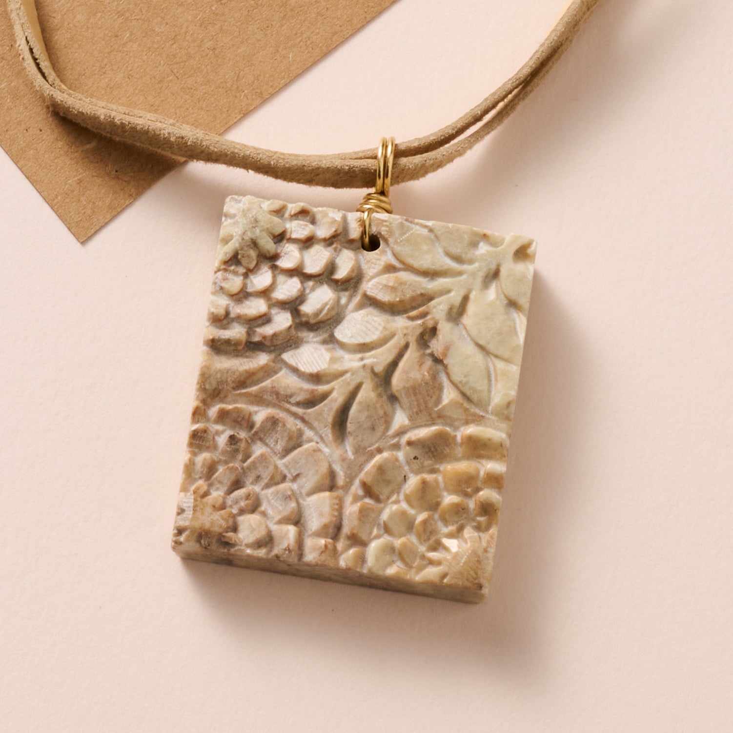 Tarasa Gorara Stone Pendant Necklace - Ten Thousand Villages