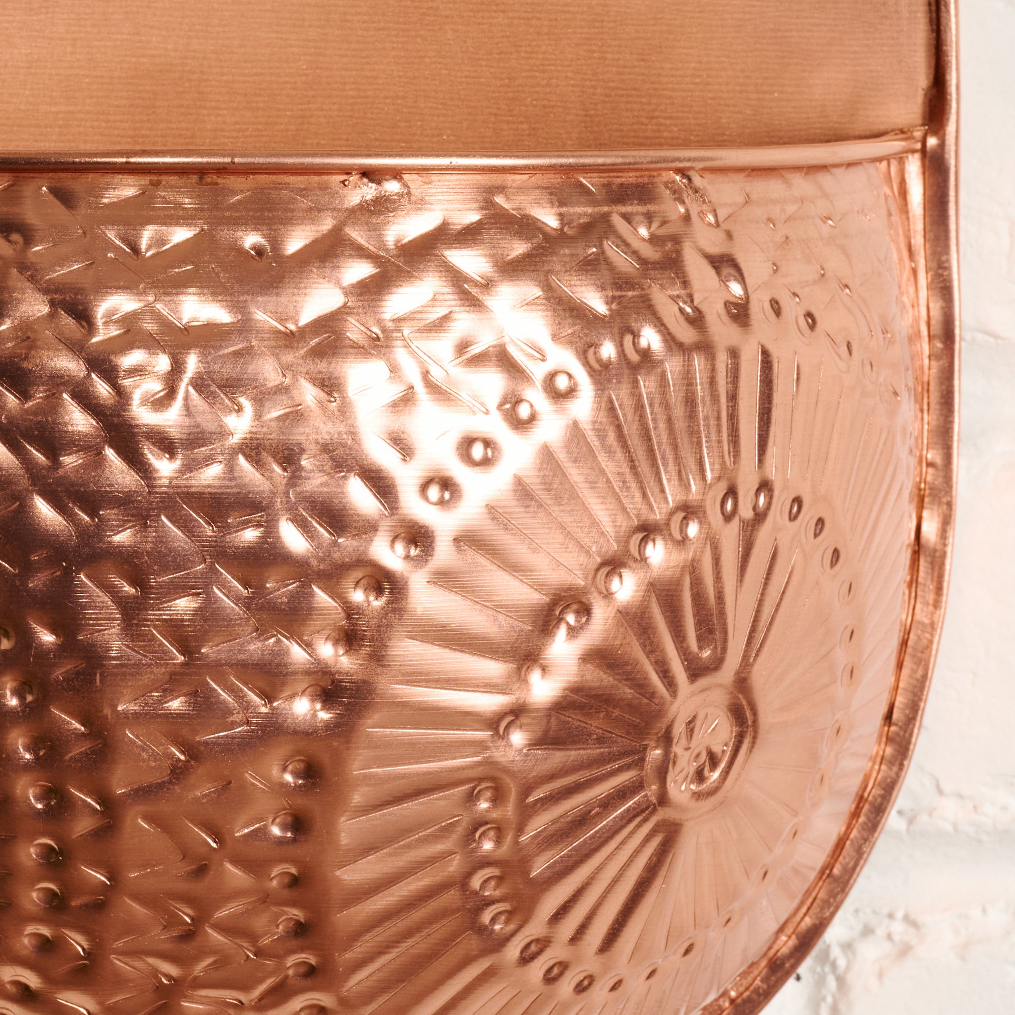 Dekhava Embossed Wall Planter - Ten Thousand Villages