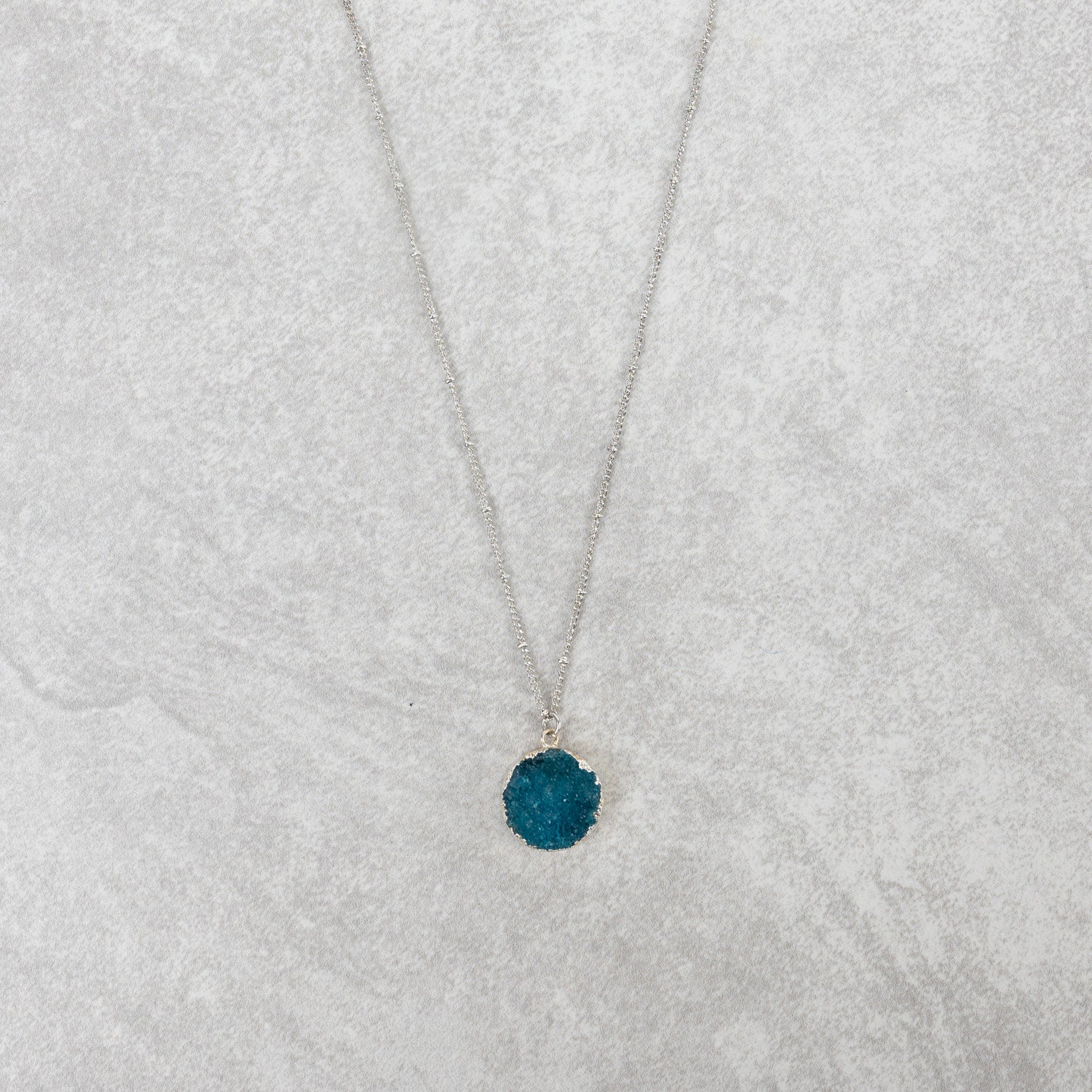 Chattan Geode Pendant Necklace - Ten Thousand Villages