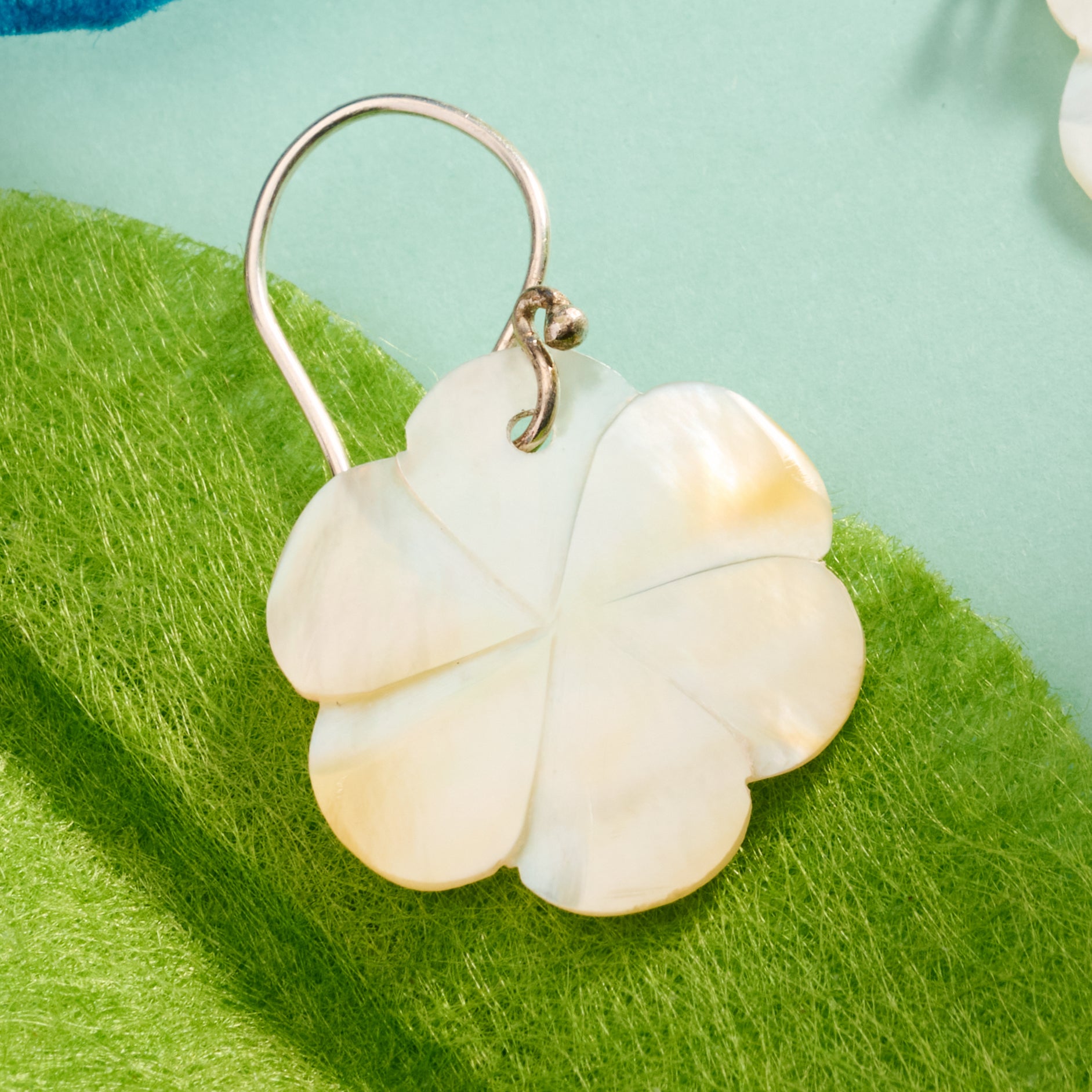 Seroja Mother of Pearl Earrings - Ten Thousand Villages