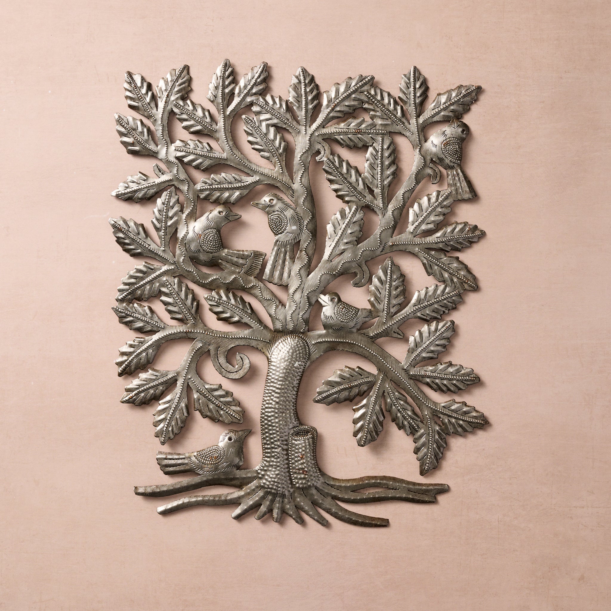 Zwazo Tree Metal Wall Hanging - Ten Thousand Villages