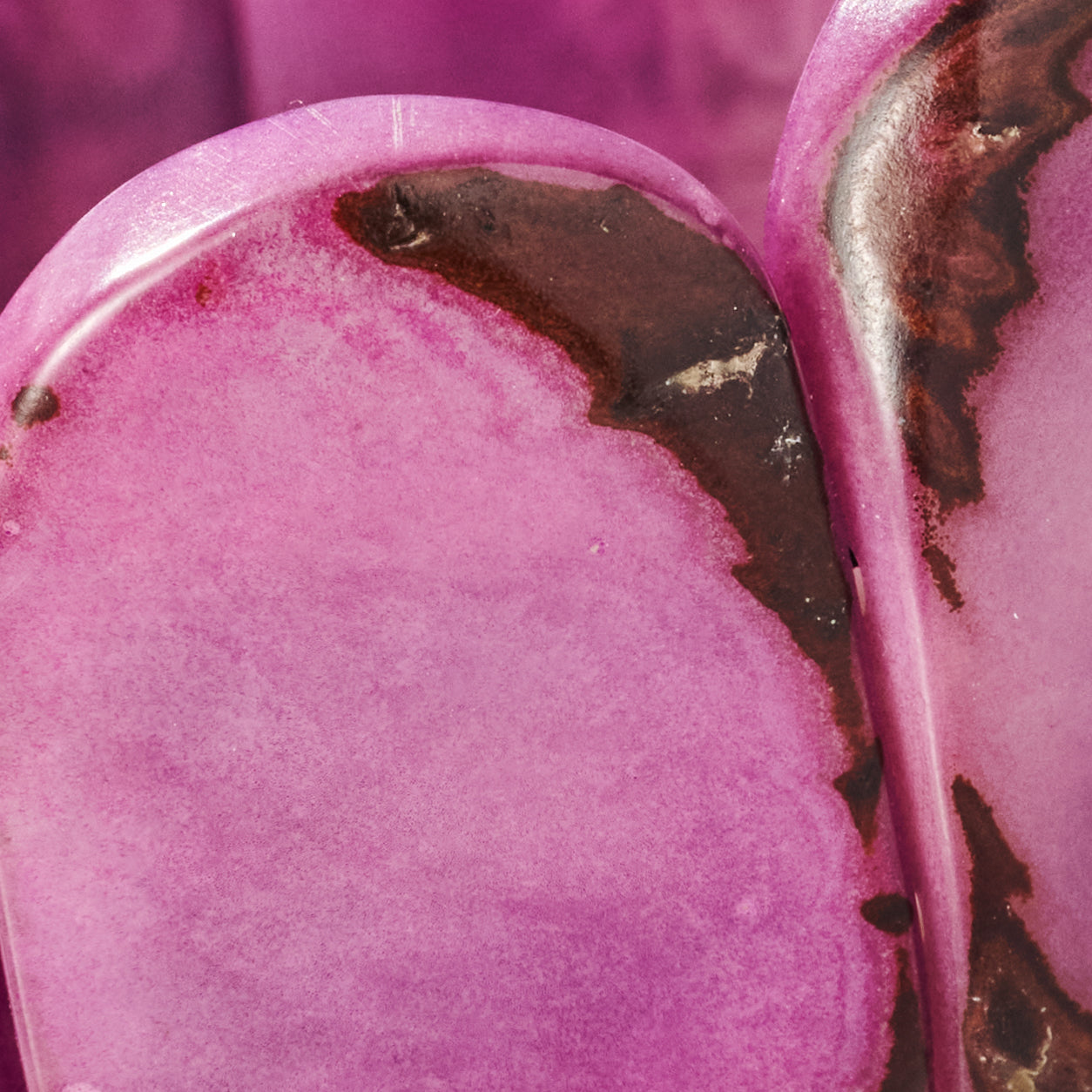 Mauve Tagua Stretch Cuff Bracelet - Ten Thousand Villages