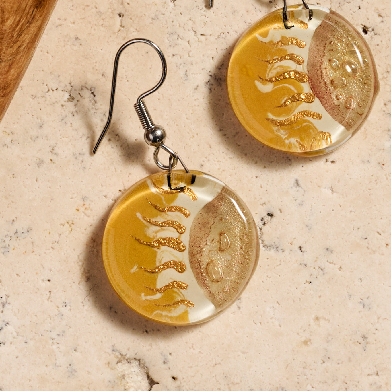 Verano Sunrise Glass Dangle Earrings - Ten Thousand Villages