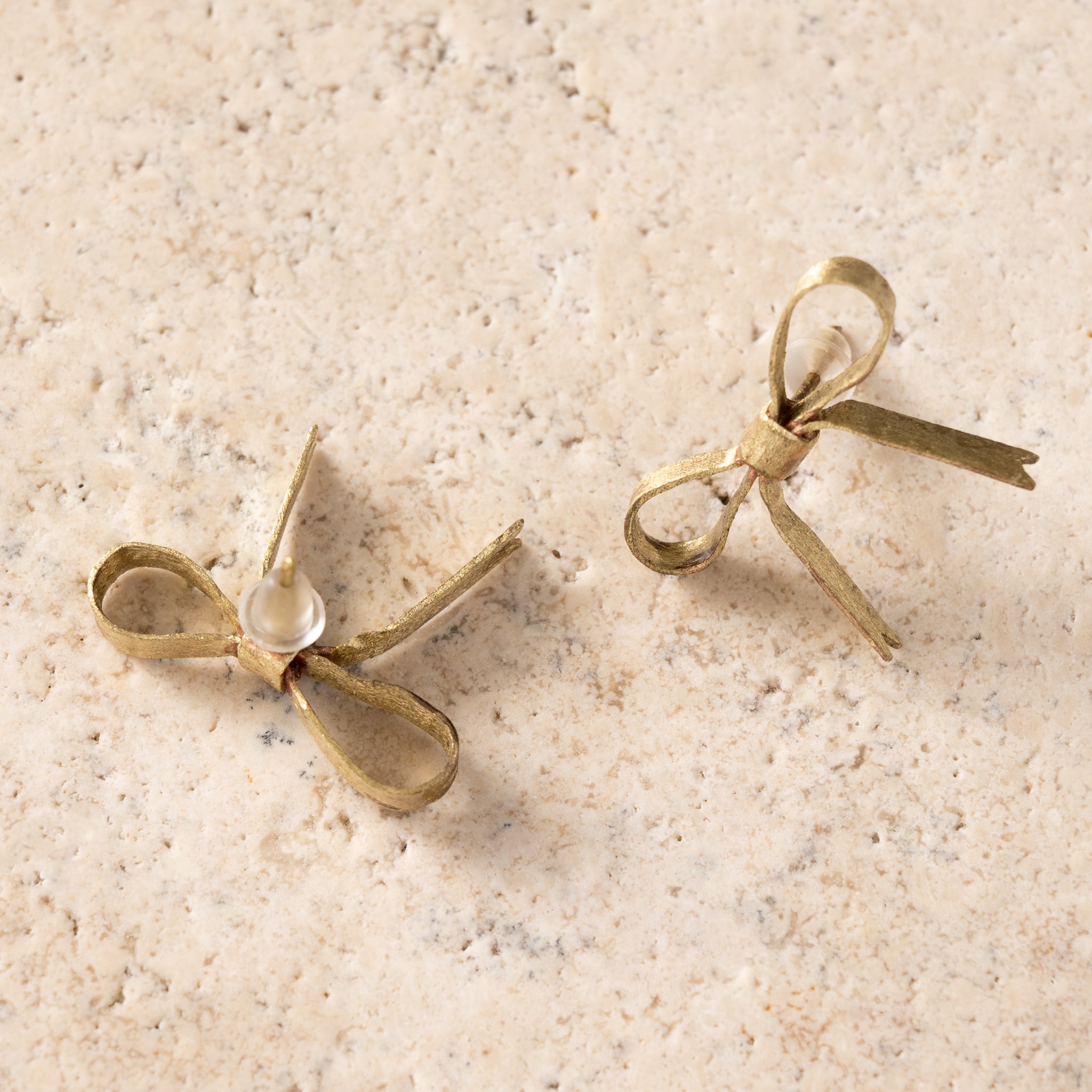 Dorada Bronze Bow Earrings - Ten Thousand Villages
