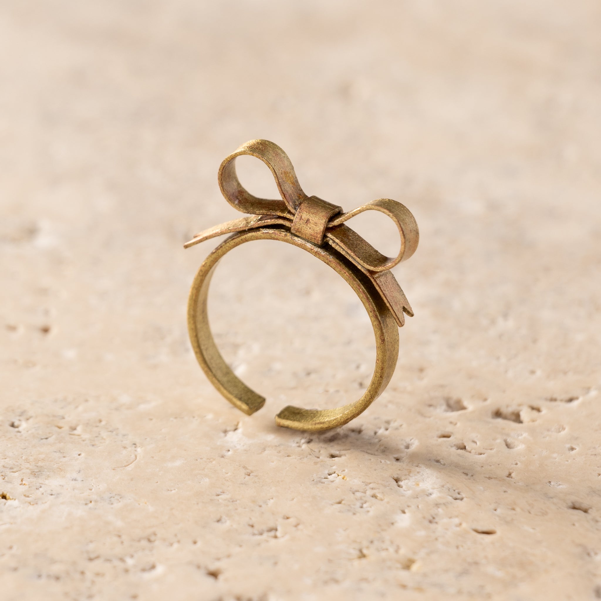 Dorada Bronze Bow Ring - Ten Thousand Villages