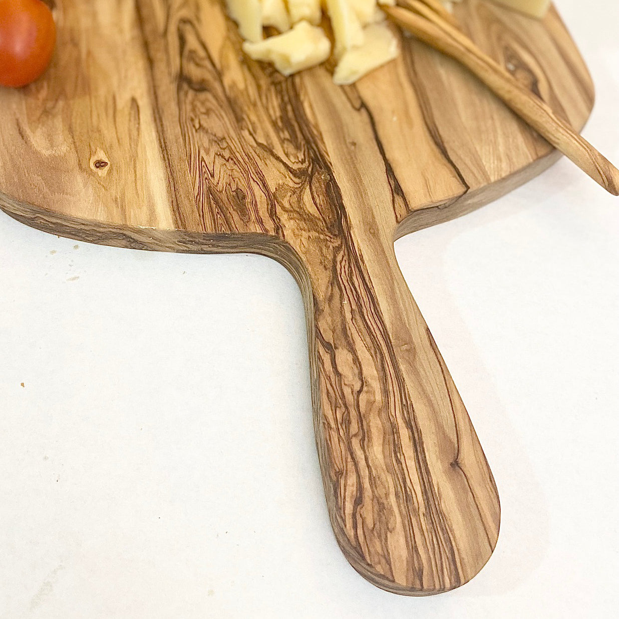 Qalil Olive Wood Cheese Board - Ten Thousand Villages