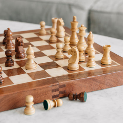 Store Away Chess Set - Ten Thousand Villages