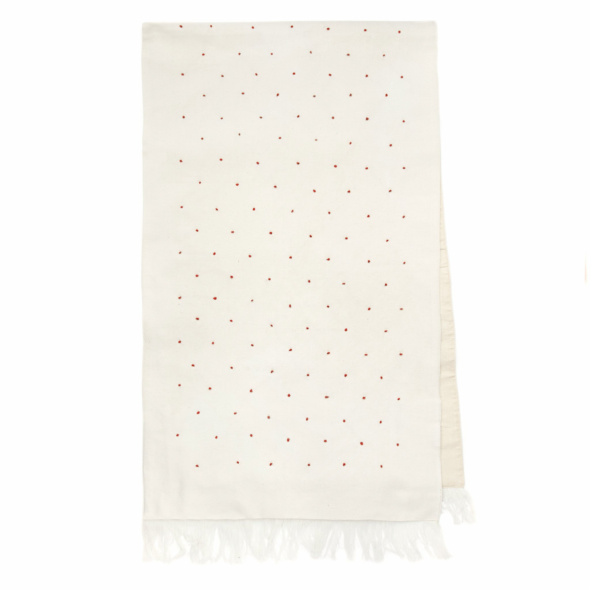 Marjita Table Runner - Red Dots - Ten Thousand Villages