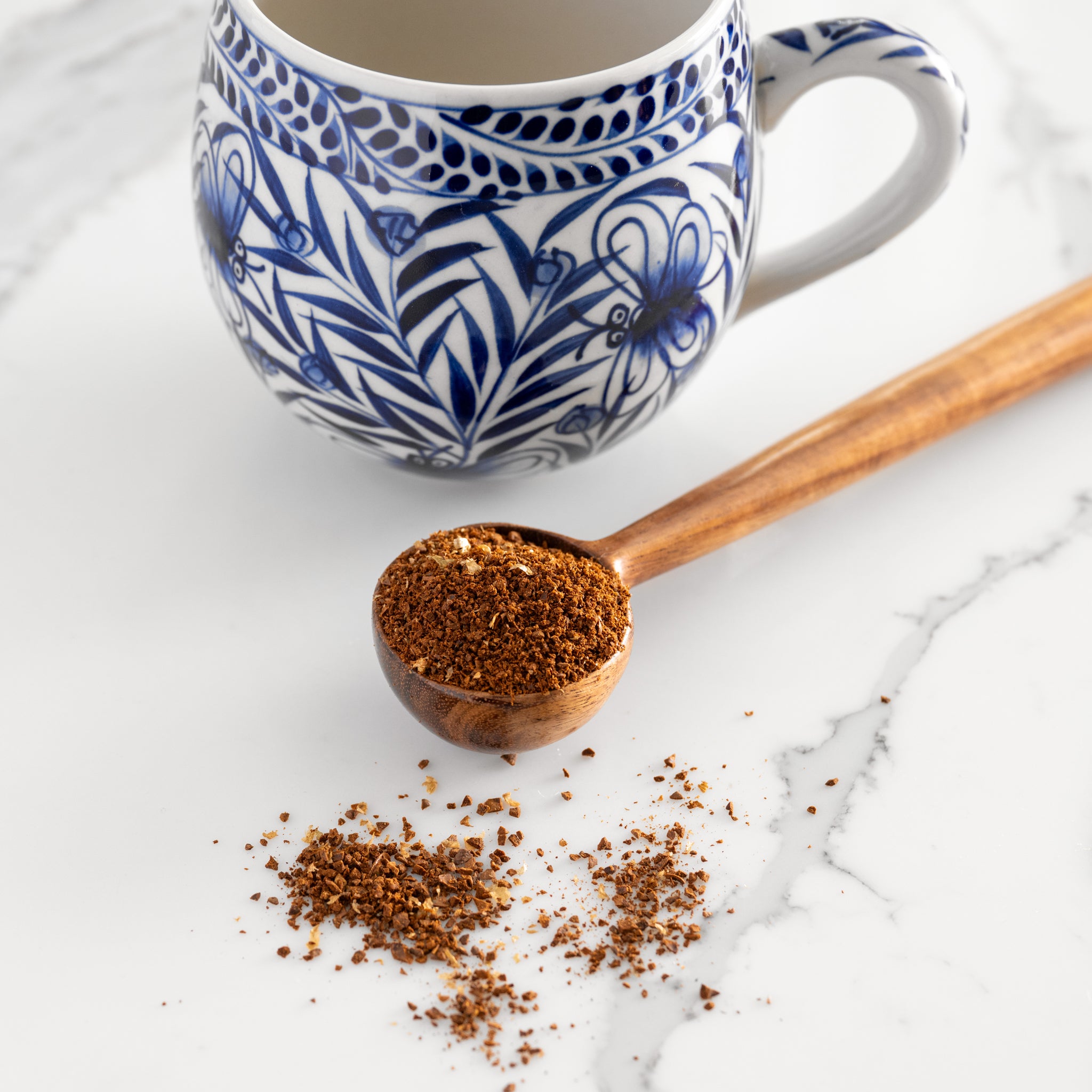 Subah Wood Coffee Scoop - Ten Thousand Villages