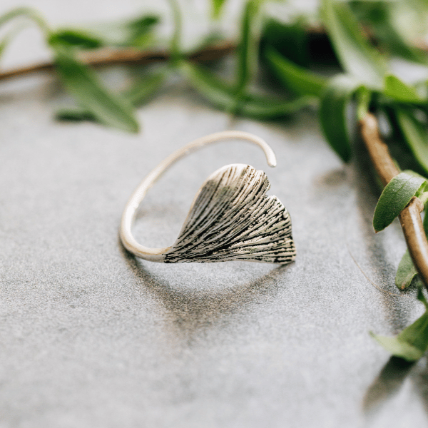 Ginkgo Leaf Ring - Ten Thousand Villages
