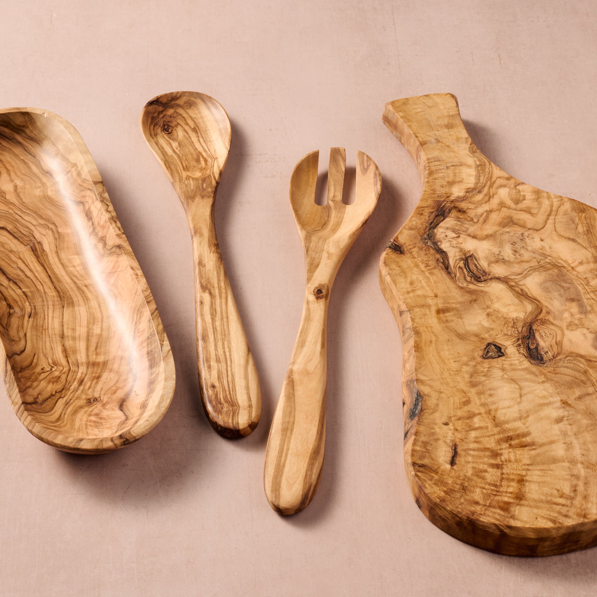 Elia Olive Wood Charcuterie Board - Ten Thousand Villages