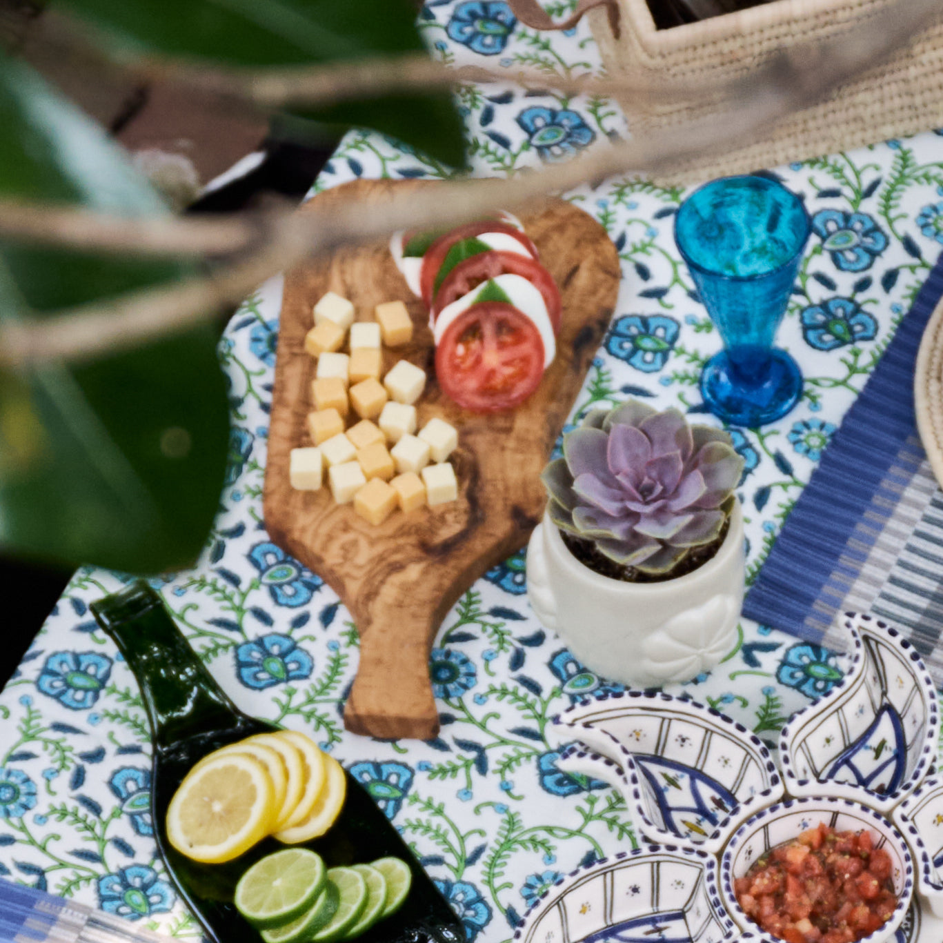Elia Olive Wood Charcuterie Board - Ten Thousand Villages