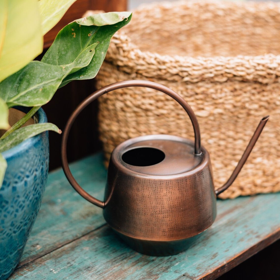 Antique Copper Watering Can - Ten Thousand Villages