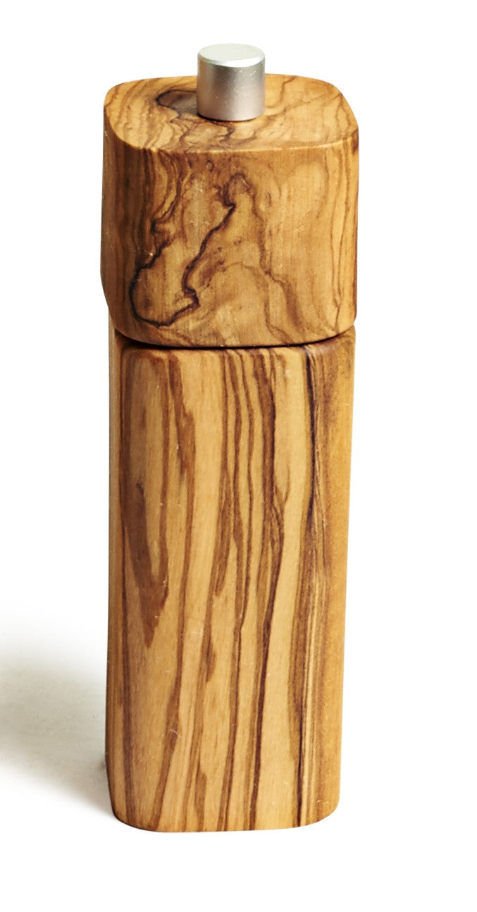 Amal Olive Wood Pepper Mill - Ten Thousand Villages