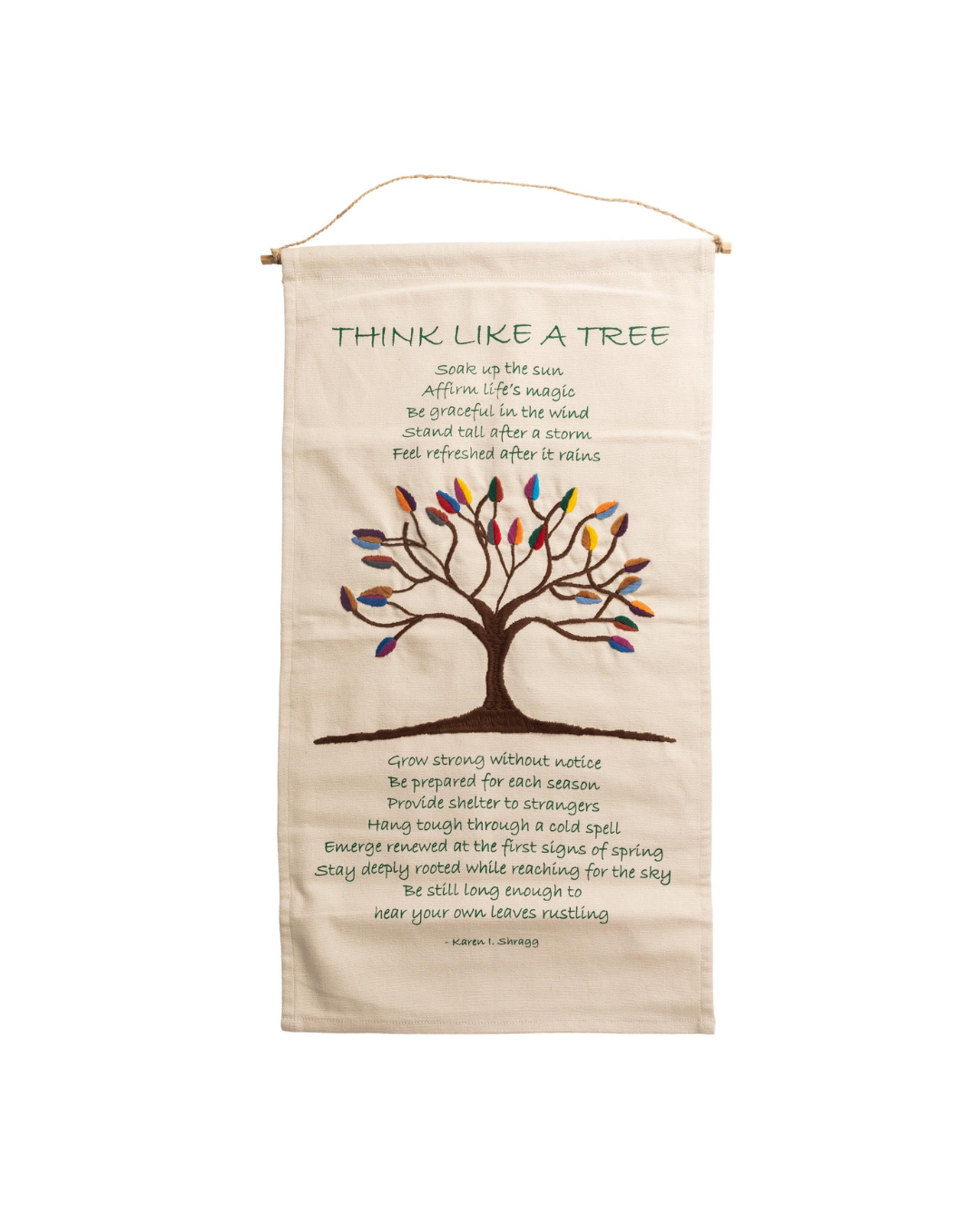 Tree Poem Wall Hanging - Ten Thousand Villages