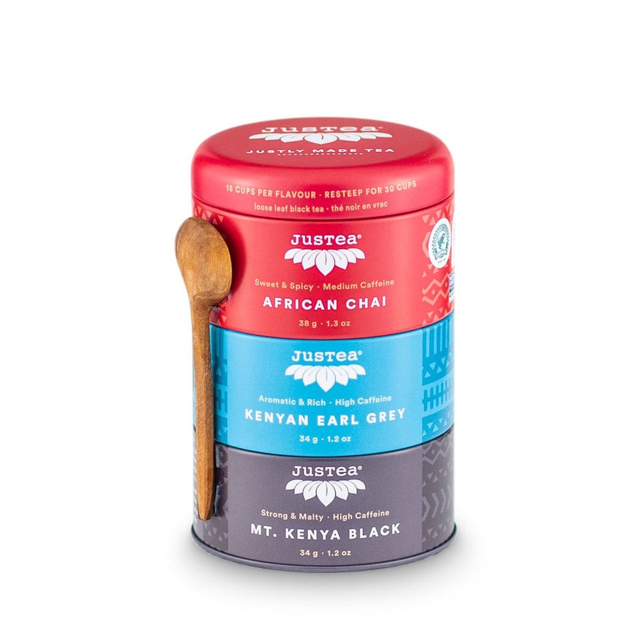 JusTea Black Tea Trio - Ten Thousand Villages