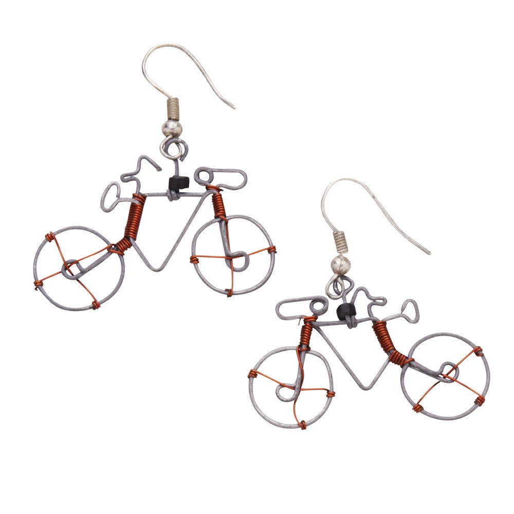Cycling Whimsy Earrings - Ten Thousand Villages
