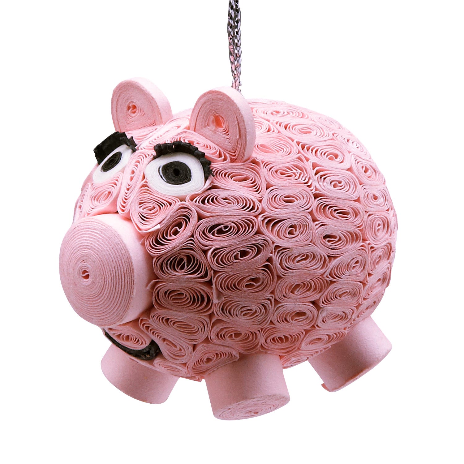 Smiling Pig Ornament - Ten Thousand Villages