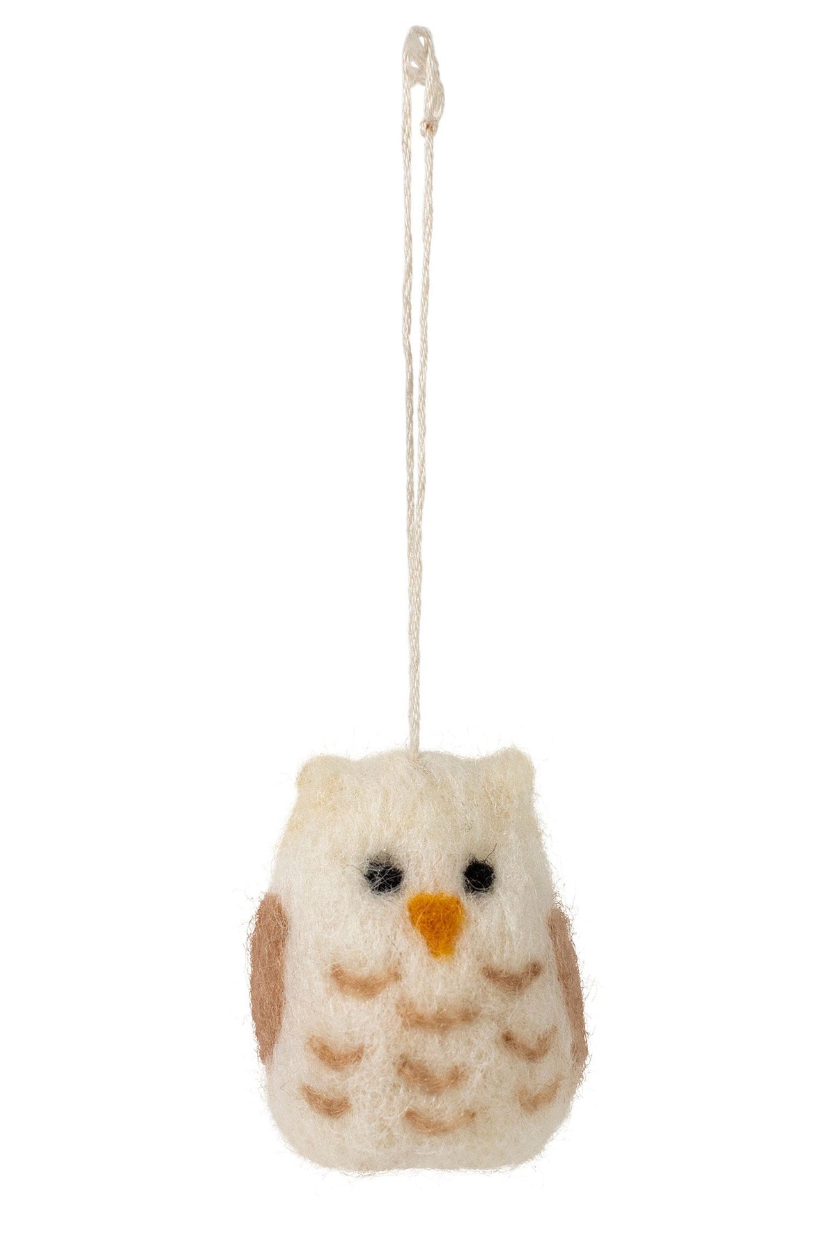 Wool Owl Ornament - Ten Thousand Villages