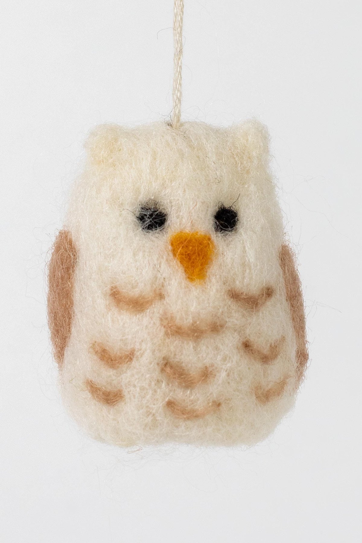 Wool Owl Ornament - Ten Thousand Villages