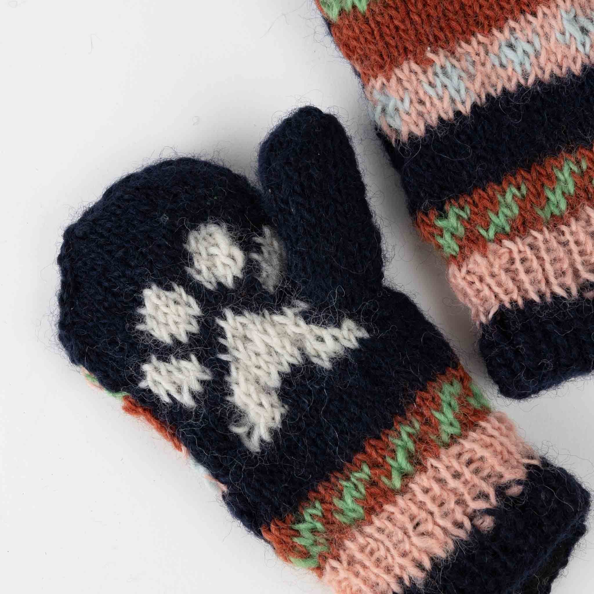 Kids Paw Print Mitts - Assorted Colors - Default Title (5918390)