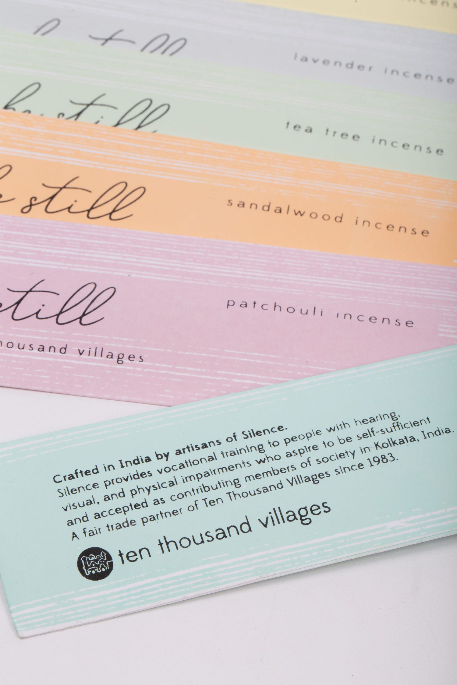 Patchouli Incense Sticks - Ten Thousand Villages