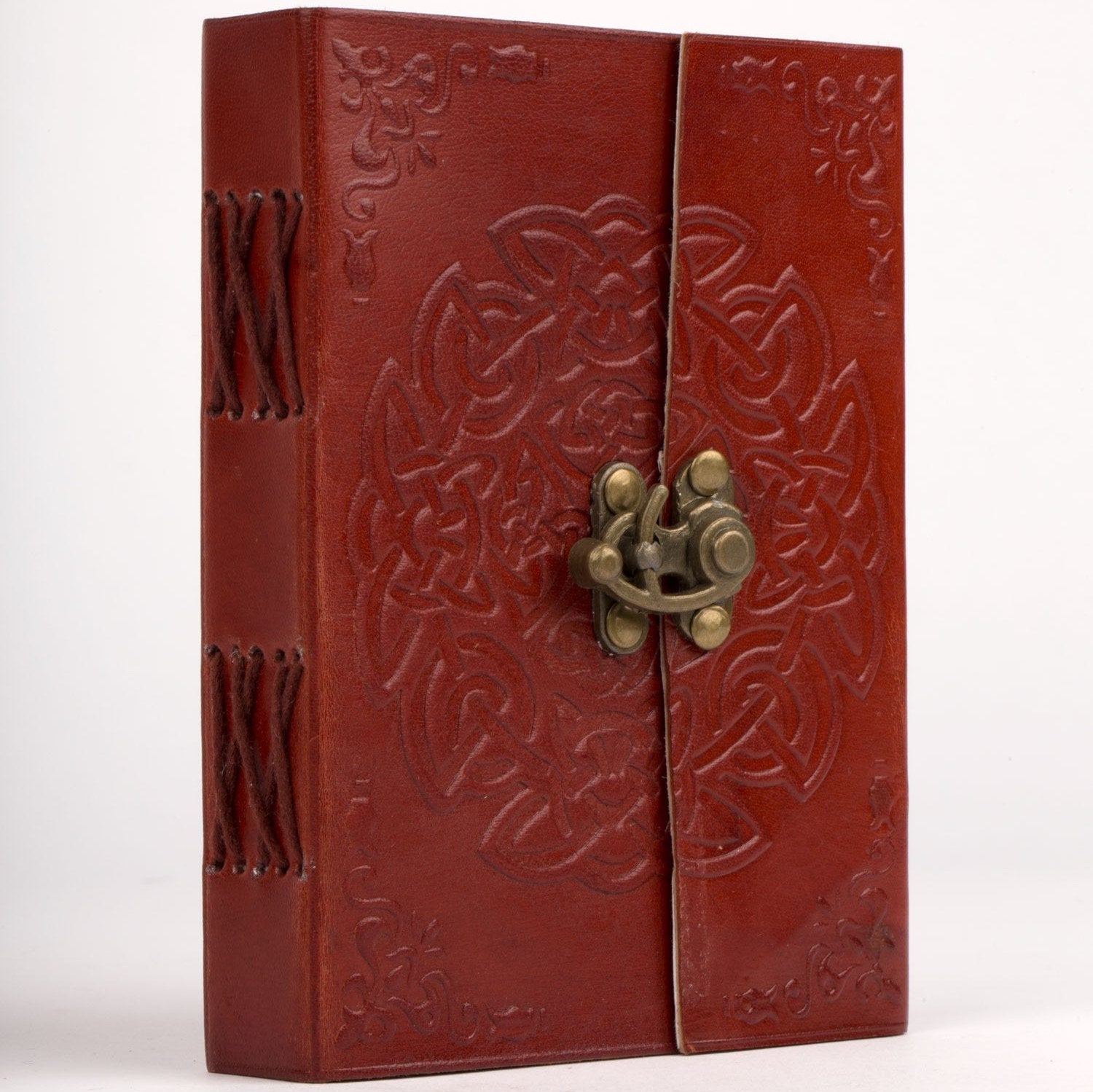 Endless Knot Leather Journal - Ten Thousand Villages