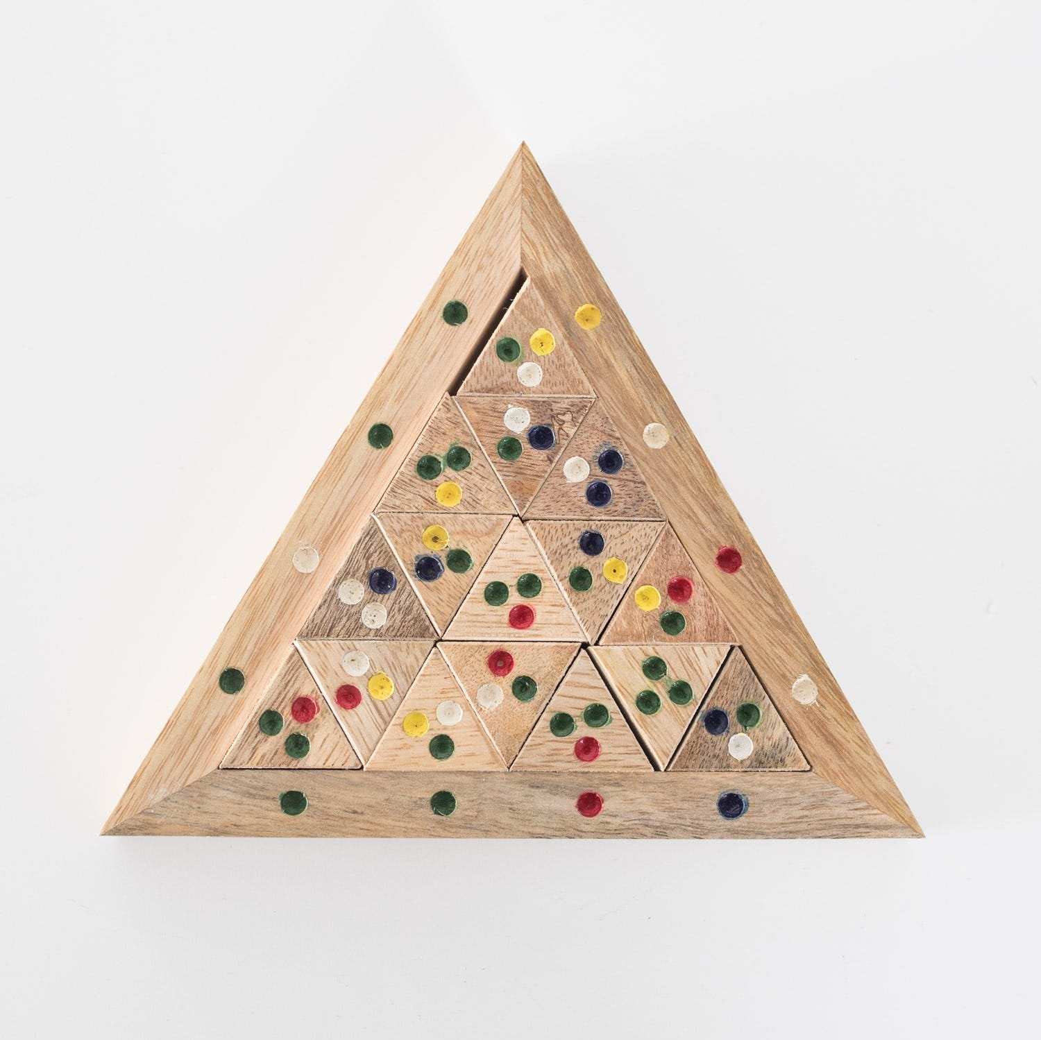 Triangle Puzzle Game - Ten Thousand Villages