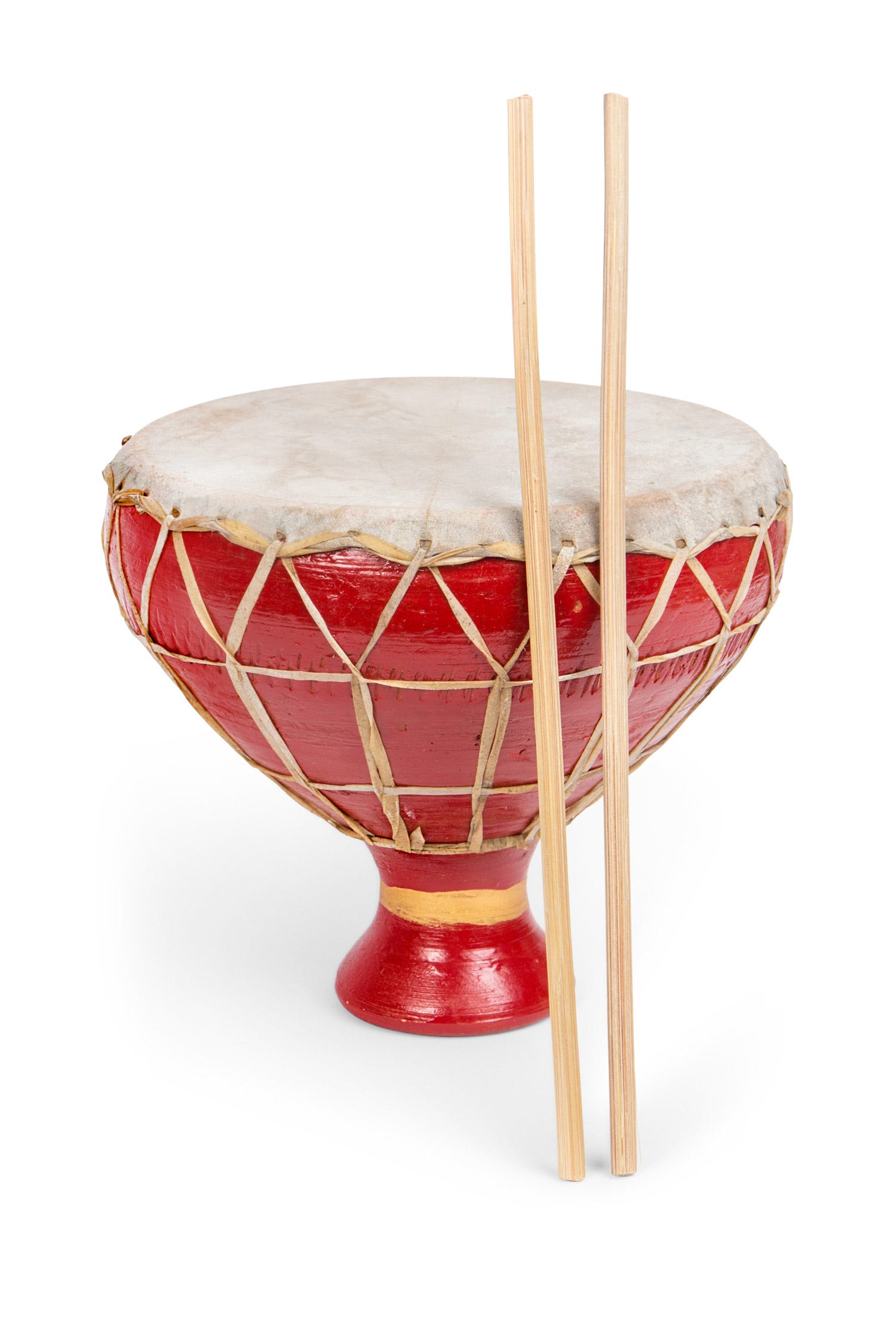 Happy Rhythm Red Drum - Ten Thousand Villages