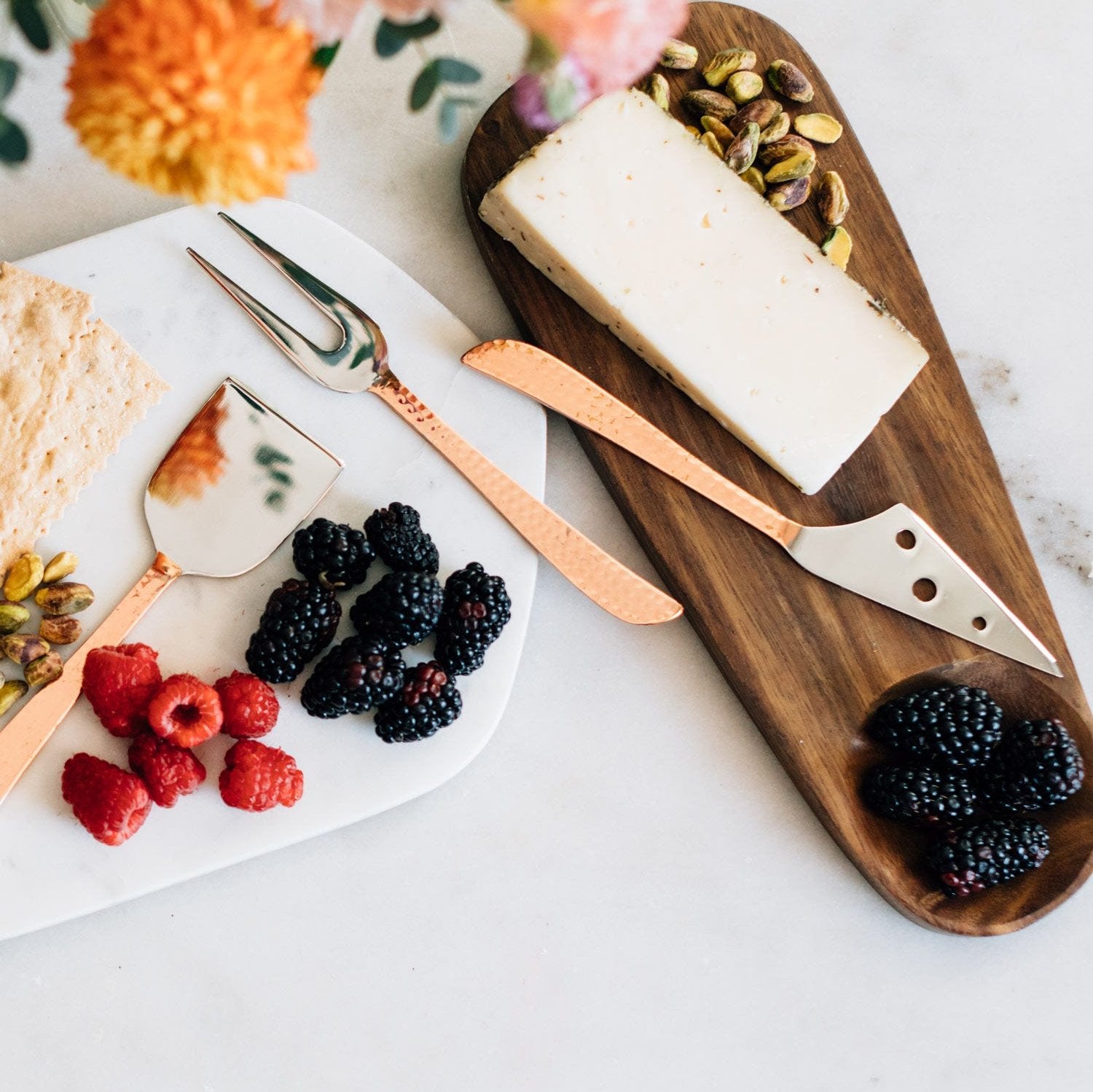 Hammered Handle Cheese Servers - Ten Thousand Villages
